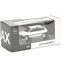 Citroën AX blanche 3 portes 1986, jouet voiture 1/64<NOREV Outlet