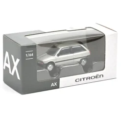 Citroën AX grise 3 portes 1986, jouet voiture 1/64<NOREV Best
