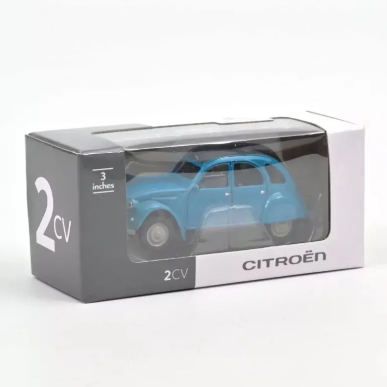 Citroën 2CV 1976 - Bleu Pétrel 1/54 - origines<NOREV New