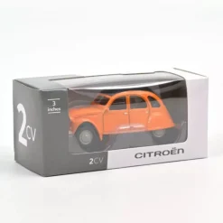 Citroën 2CV 1979 - Orange Mandarine 1/54 - origines<NOREV New