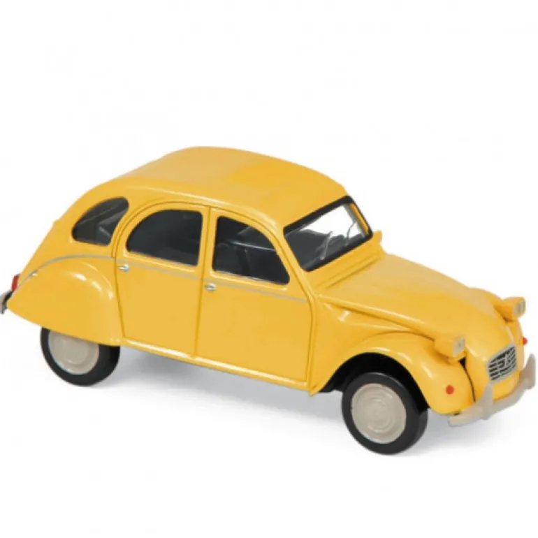 Citroën 2CV 6 club 1979 jaune 1-43ème<NOREV New