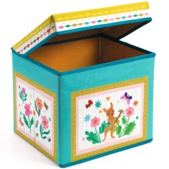 Coffre à jouets siège pour enfant "Roulotte" 4488<Djeco Store