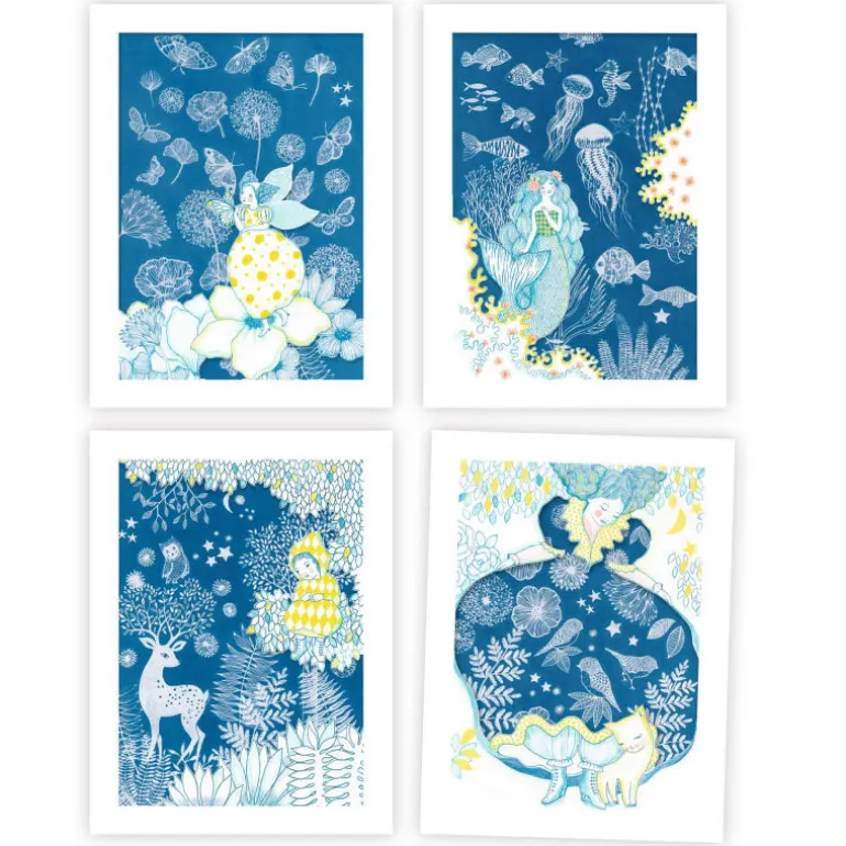 Coffret cyanotype "Au clair de la lune" 9342<Djeco Best