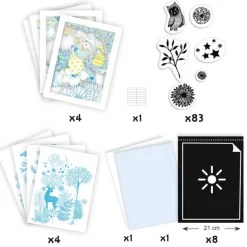 Coffret cyanotype "Au clair de la lune" 9342<Djeco Best