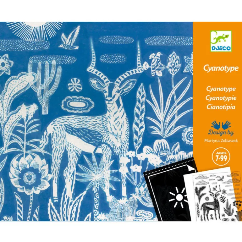 Coffret cyanotype "Savane nocturne" 9343<Djeco Clearance