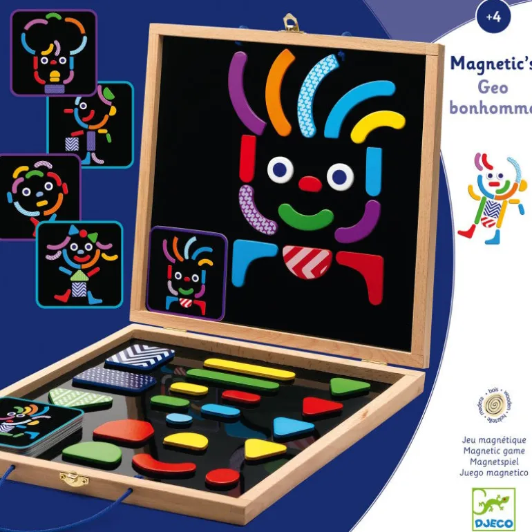 Coffret géoforme personnages, 3136<Djeco Best