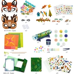 Coffret multi-activités pour enfant "Nature" DIY 7933<Djeco Store