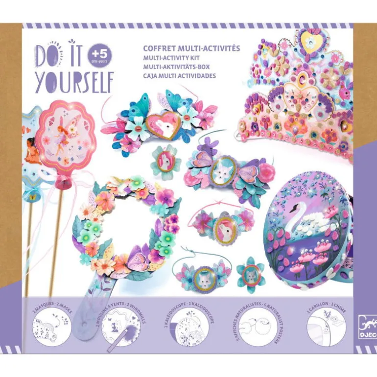 Coffret multi-activités pour enfant "Nymphea" DIY 7934<Djeco Cheap