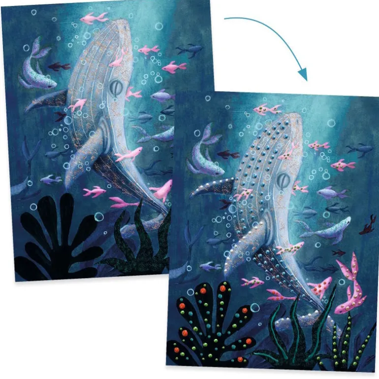 Coffret peinture 3D "Abysses" 8958<Djeco Online