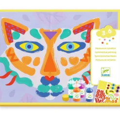 Coffret peinture en symétrie "A caresser" 0080<Djeco Online