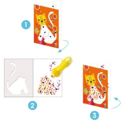 Coffret pour dessiner des points "Des points c'est tout !" 0081<Djeco Cheap