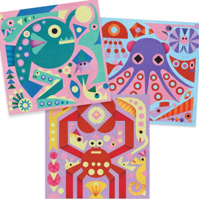 Coffret Sables colorés "Sea lights" 8679<Djeco Sale