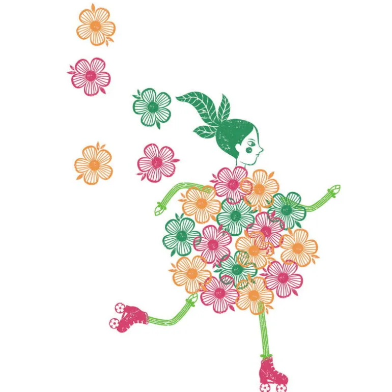 Coffret tampons "Flower girls" 8741<Djeco Store