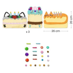 Collage mosaïques "Cakes et bombecs" 0075<Djeco Discount