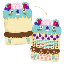 Collage mosaïques "Cakes et bombecs" 0075<Djeco Discount