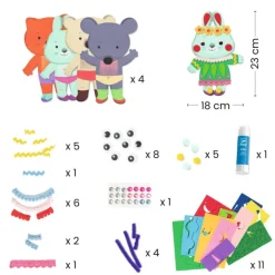 Collages pour les petits "Petits choux" 0072<Djeco Best Sale