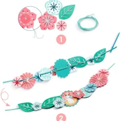 Collier 3 rangs à créer "Flora" DIY 7994<Djeco New