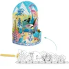 Coloriage 3D "Au sommet... du monde" 8743<Djeco Best