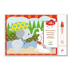 Coloriages magiques à l'eau "Caché dehors" 9065<Djeco Store