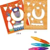 Coloriages pour les petits COLOR STOP "Fabuleux pochoirs" 8989<Djeco Best