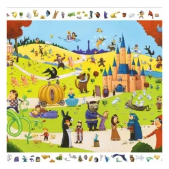 Contes, puzzle observation 54 pcs 7561<Djeco Fashion