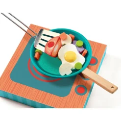 Cook & Scratch, jouer à cuisiner des poêlées 5502<Djeco Sale
