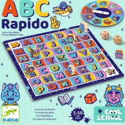 Cool School "ABC Rapido", jeu de vocabulaire 8583<Djeco Best Sale