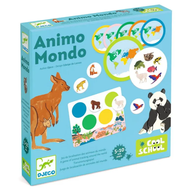 Cool School "Animo Mondo" jeu 8198<Djeco Fashion