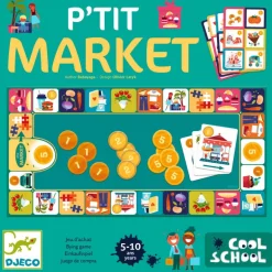 Cool School "P'tit Market", jeu d'achat 8533<Djeco Cheap