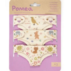 Couches en tissu pour poupon POMEA de 7791<Djeco Fashion