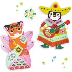 Créer avec des stickers "Brillants" 0091<Djeco Outlet