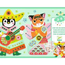 Créer avec des stickers "Brillants" 0091<Djeco Outlet