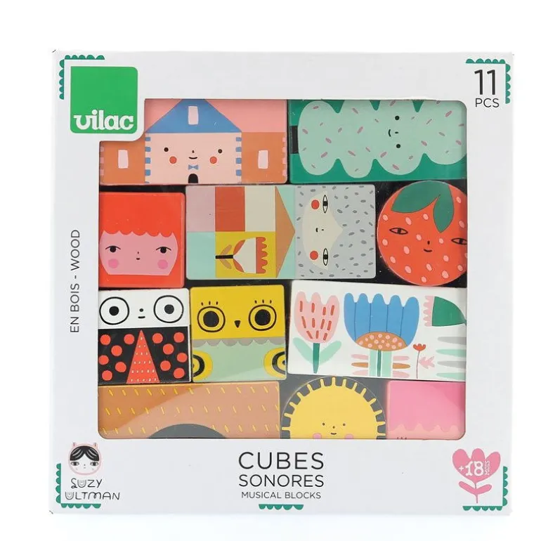 Cubes sonores Suzy Ultman 8910<VILAC Best
