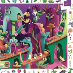 Dans un jeu vidéo, Puzzle observation 200 pcs 7560<Djeco Best