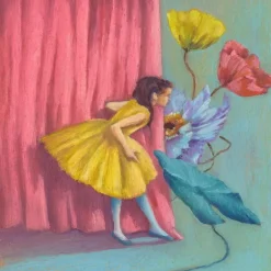 Dessin au pastel "Ballerines" 9381 inspired by Edgar Degas<Djeco Hot