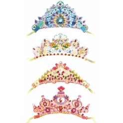 Diadèmes mosaïques à décorer "Comme une princesse" DIY 7901<Djeco Outlet