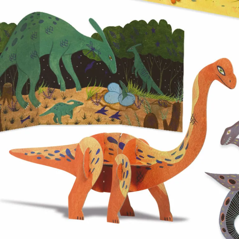 Dino Box Coffret d'activités créatives pour enfant 9331<Djeco Cheap