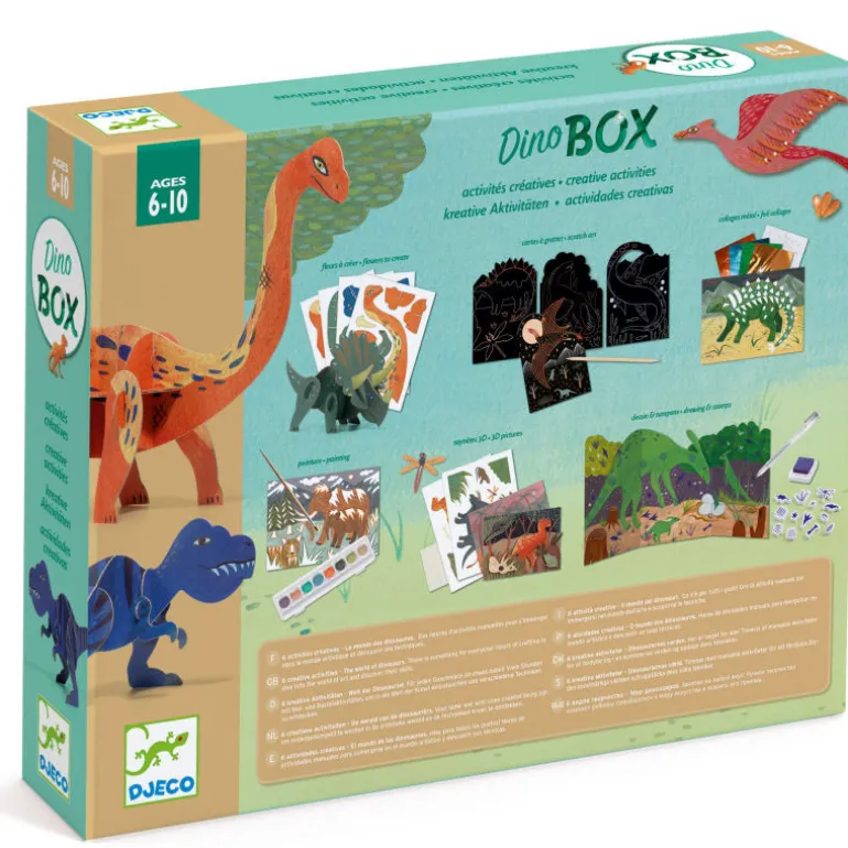 Dino Box Coffret d'activités créatives pour enfant 9331<Djeco Cheap