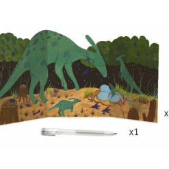 Dino Box Coffret d'activités créatives pour enfant 9331<Djeco Cheap