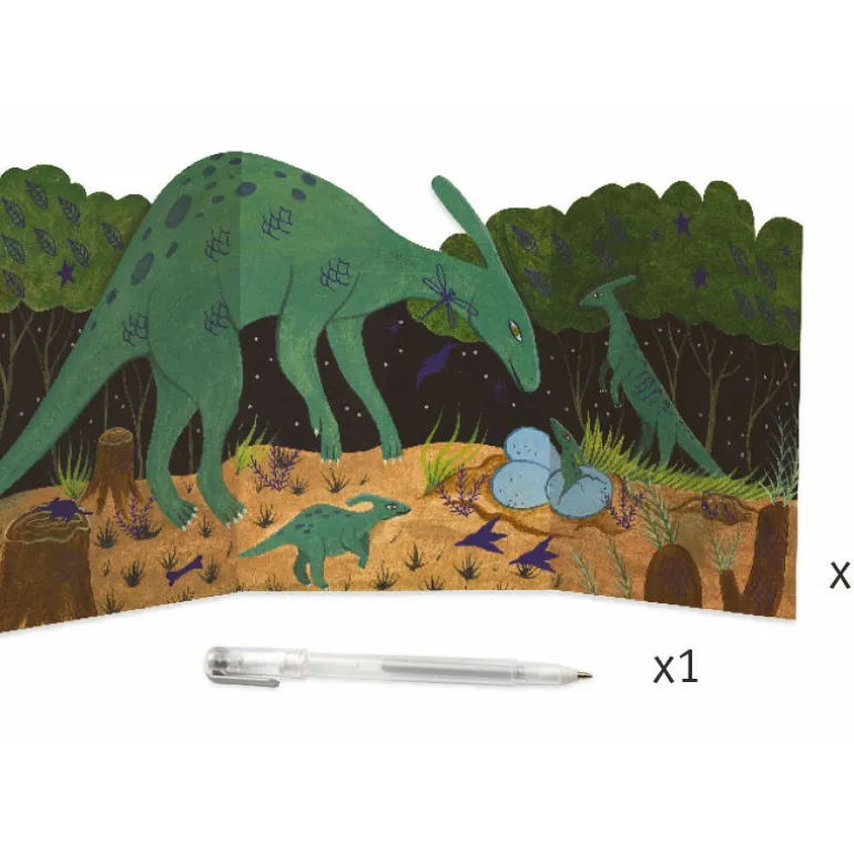 Dino Box Coffret d'activités créatives pour enfant 9331<Djeco Cheap