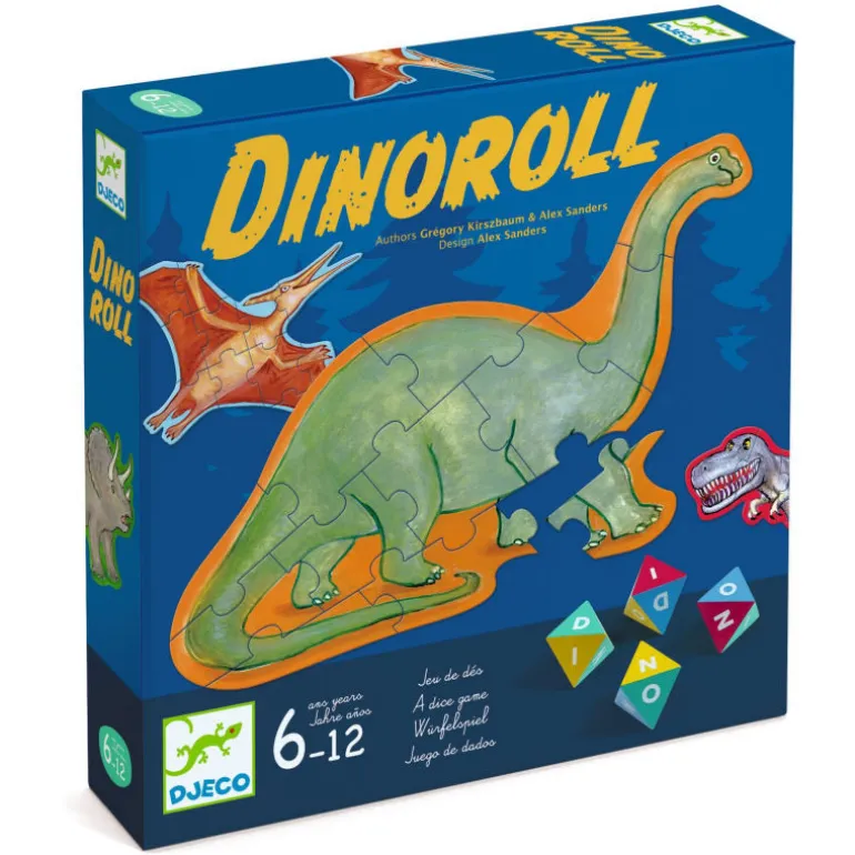 Dinoroll, jeu de dés 0822<Djeco Flash Sale