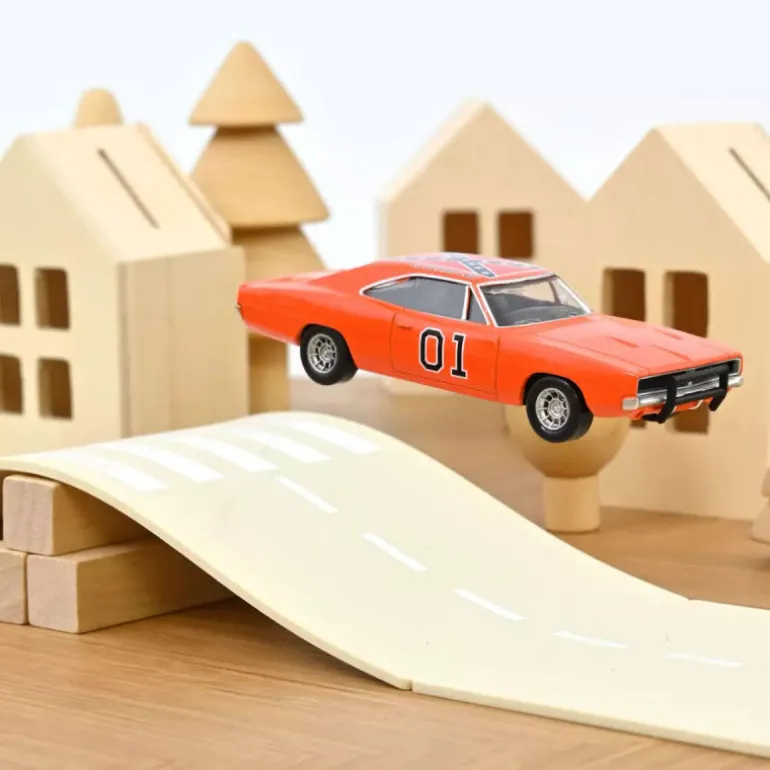 Dodge Charger orange 1969 General Lee - Voiture 1/43<NOREV Best