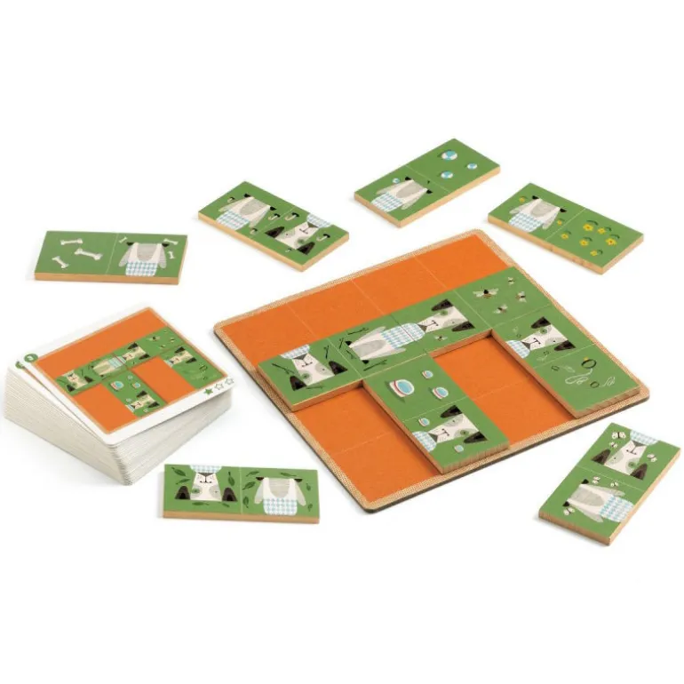 DOGMINO Jeu Sologic de 8522<Djeco Flash Sale