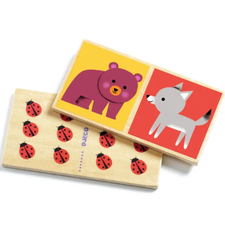 Domino Wood, jeu 1625<Djeco New