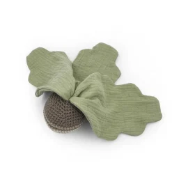 Doudou en coton bio "le navet rayé beige" The veggy toys<MyuM Clearance