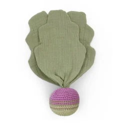 Doudou en coton bio "le navet rayé violet" The veggy toys<MyuM New