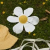 Doudou hochet "Fleur" en coton bio - - The veggy toys<MyuM Best