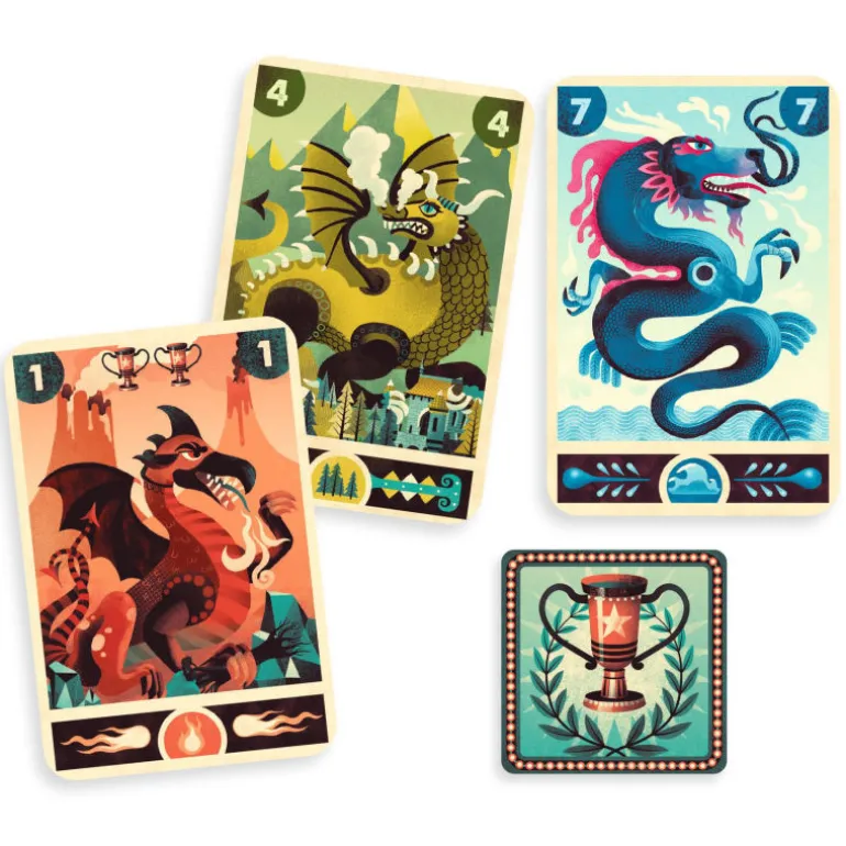 DRAGON DECK jeu de cartes 5081<Djeco Shop