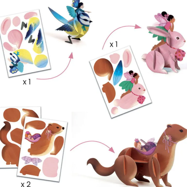 Fairy Box Coffret d'activités créatives pour enfant 9332<Djeco Cheap