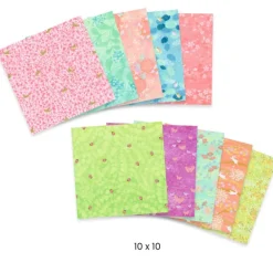 Feuilles pour origami "Haru" 9303<Djeco Online